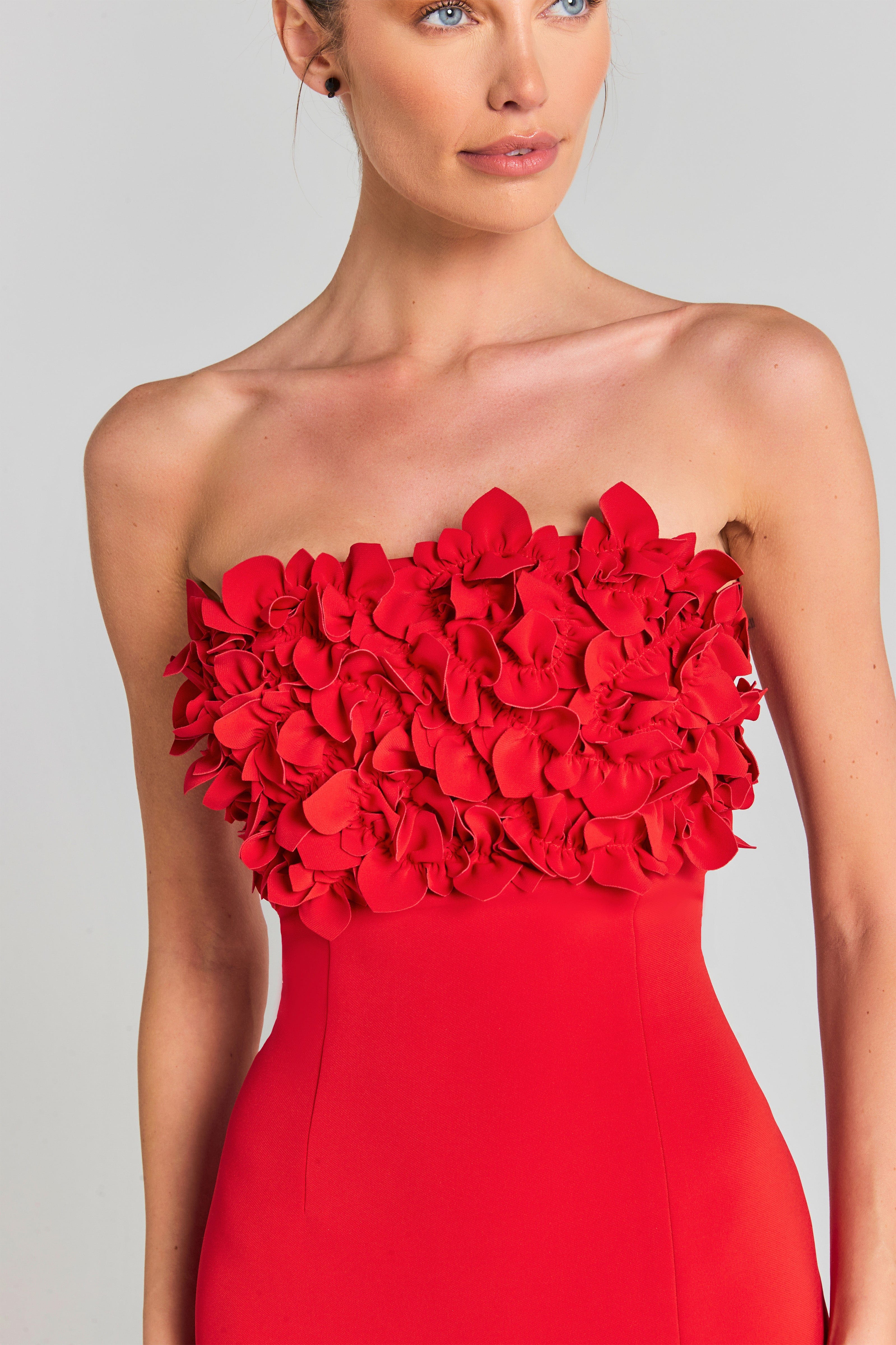 Jasmine Red Dress - Image 7